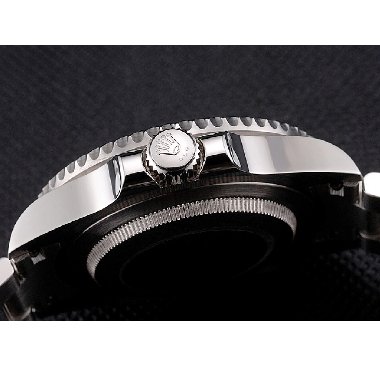 Rolex copies cheap Small Rolex Date Swiss Black Steel Stainless Bezel Bracelet And And Submariner Case Dial 0523